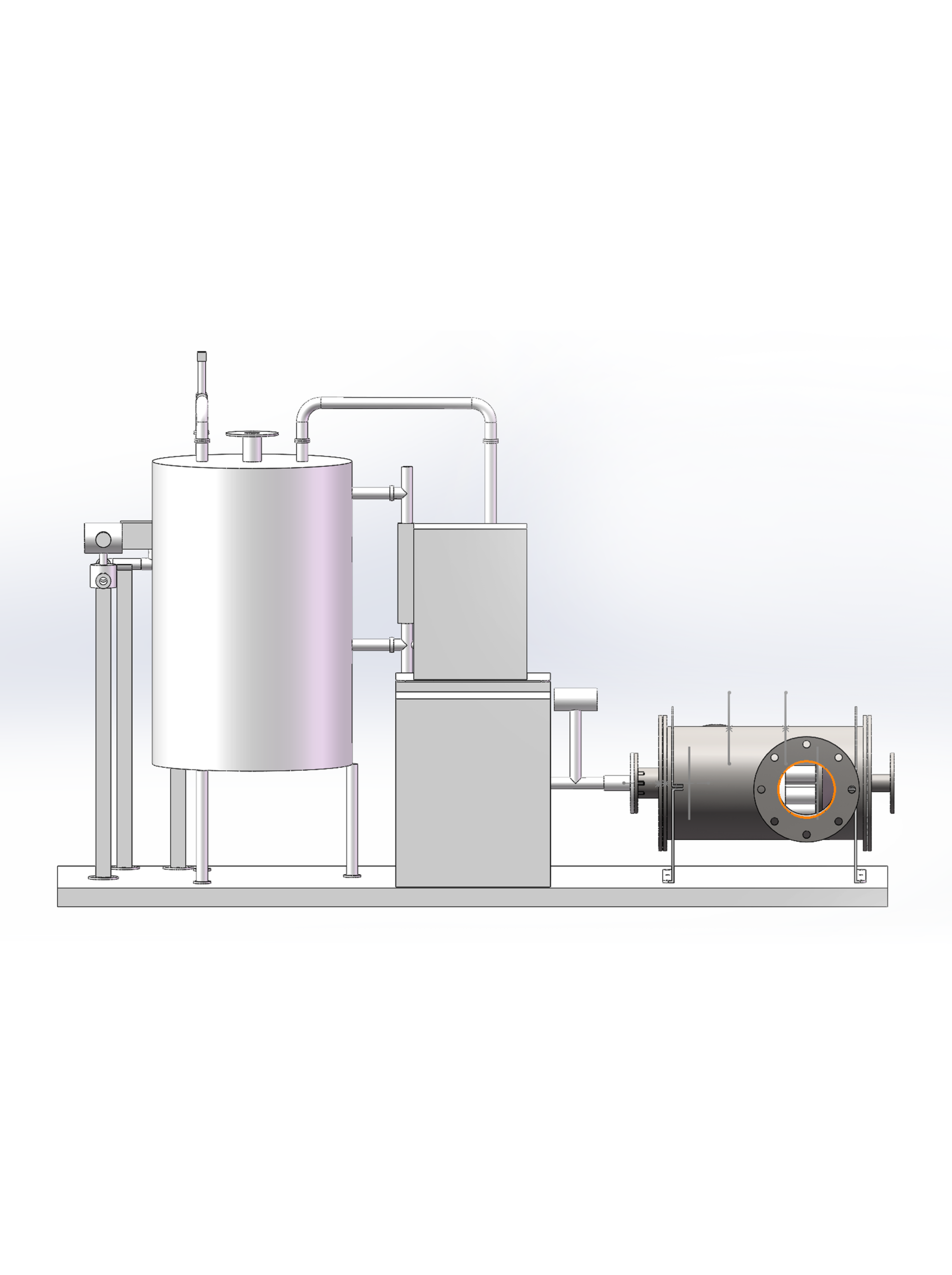 甲醇重整制氢系统