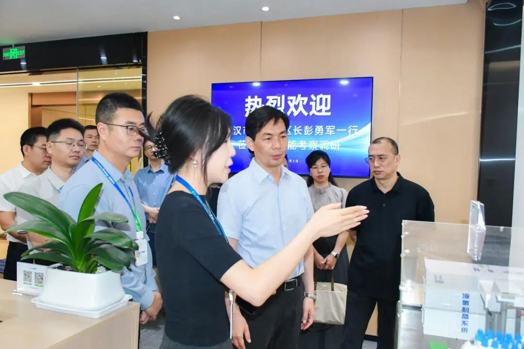 武昌区领导走访调研汉理新能，共话船舶新能源发展